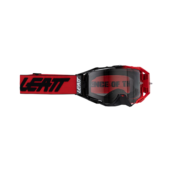 Leatt Velocity 6.5 Photochromic Crossbrille Rot – Adaptive MX & Enduro Goggle 28–80 % VLT