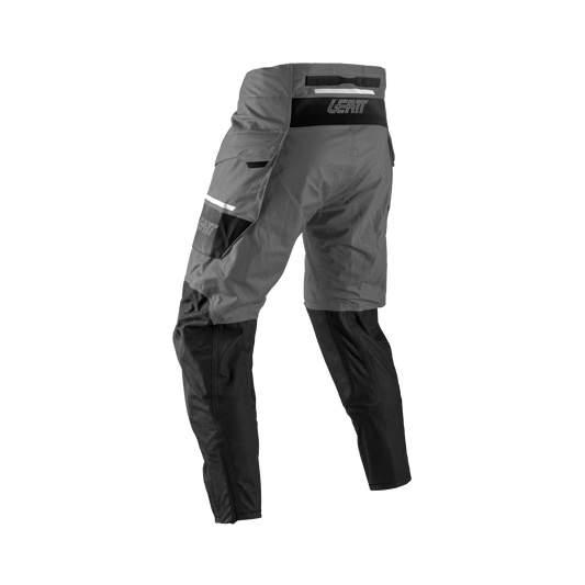 Leatt ADV Rally 7.5 Motorradhose, 30K wasserdicht, Adventure-Schutz, Schwarz/Eisengrau