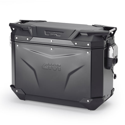 Givi OBKEV37BL Trekker Outback aluminium koffer 37 liter Zwart