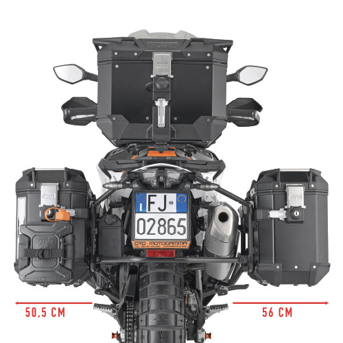Givi PLO7717CAM Side Case Rack Ktm 890 Smt 2023 X Outback