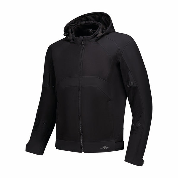 Rusty Stitches Felix Motorjas Zomer Mesh AA Protectie Met Hoodie