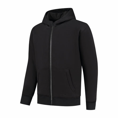 Rusty Stitches Peter Motor Hoodie Zwart Kevlar AA Met Protectie