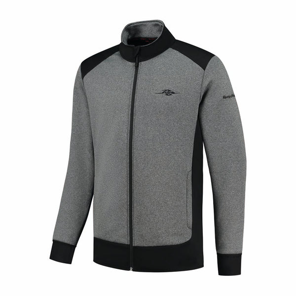 Rusty Stitches Sem Midlayer Motorradjacke Grau Leicht Warm Isolierend