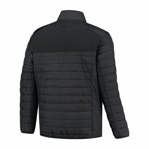 Rusty Stitches Thomson Midlayer Motorradjacke Schwarz Leicht Warm Isolierend