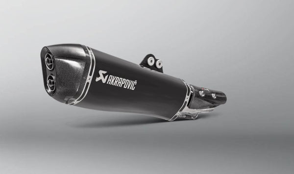 Akrapovic Slip-On Line Einddemper RVS Zwart Kymco AK 550 2017-2020