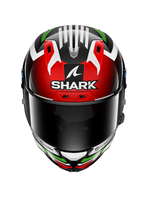 AERON-GP FIM RACING #1 FIRSTLAP Carbon Red Green