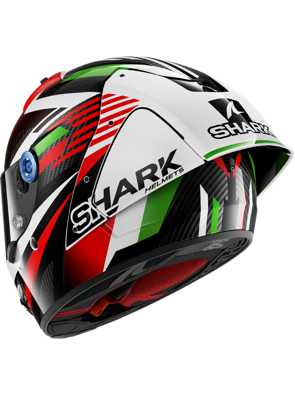 AERON-GP FIM RACING #1 FIRSTLAP Carbon Red Green