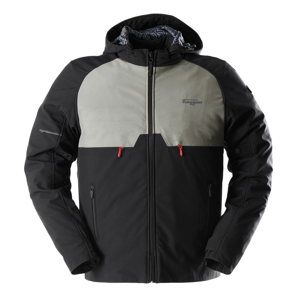 Furygan Addax Schwarz-Khaki