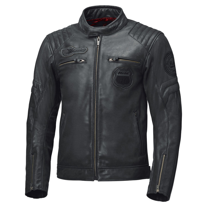 Held Baker 2 leren motorjack – Black