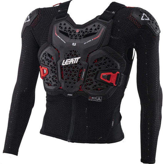Junior Leatt Body Protector 4.5 Hybrid Black For Kids