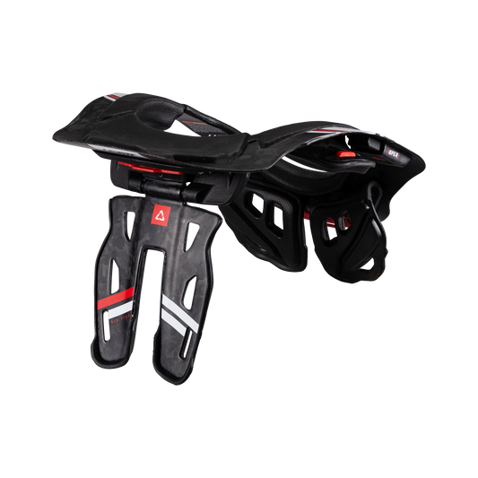 Leatt 6.5 Carbon-Nackenstütze – Carbon-Nackenstütze Motocross Schwarz Weiß