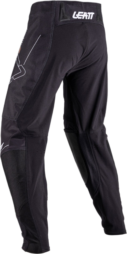 Leatt Moto 4.5 Motorradhose, Offroad-Stretch, mit Knieverstärkung, Schwarz