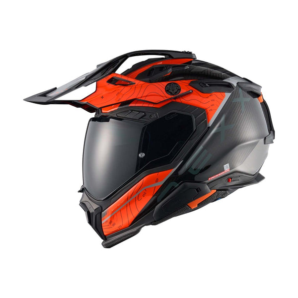 Nexx X Wed3 Furka Carbon Orange Gray