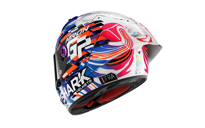 SHARK AERON-GP REPLICA ZARCO GP DE FRANCE Carbon Violet Blue