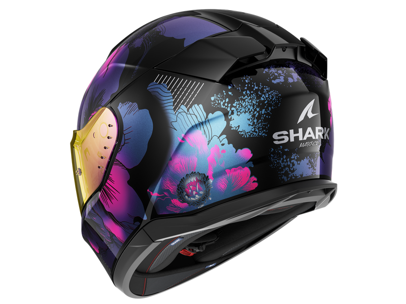 SHARK D-SKWAL 3 MAYFER Black Violet Glitter