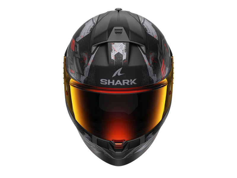 SHARK RIDILL 2 MOLOKAI Mat Black Anthracite Red