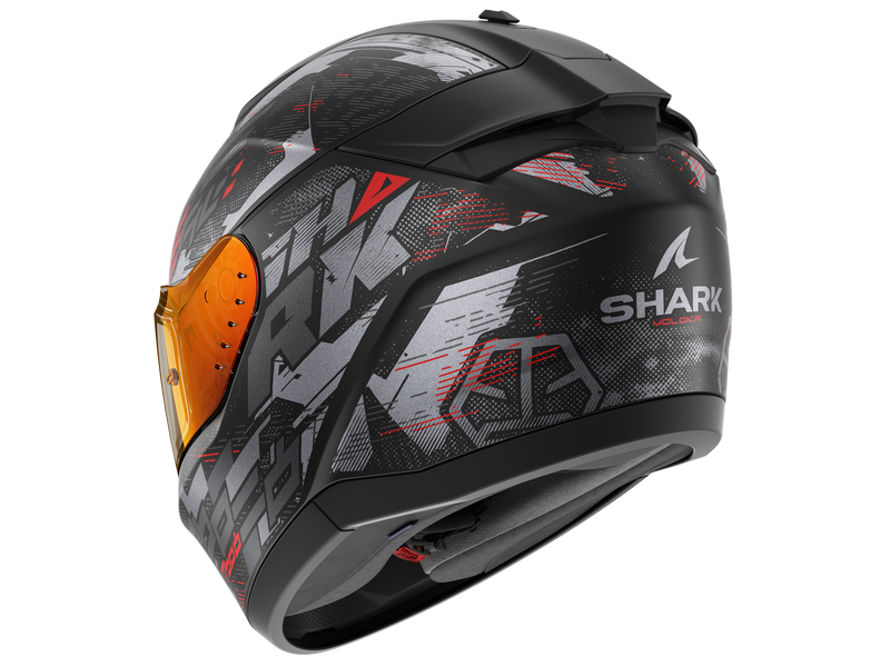 SHARK RIDILL 2 MOLOKAI Mat Black Anthracite Red