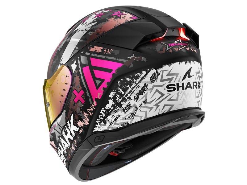 SHARK SKWAL i3 HELLCAT Mat Black Chrom Purple