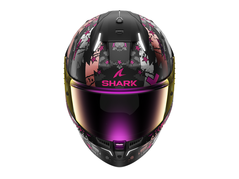 SHARK SKWAL i3 HELLCAT Mat Black Chrom Purple