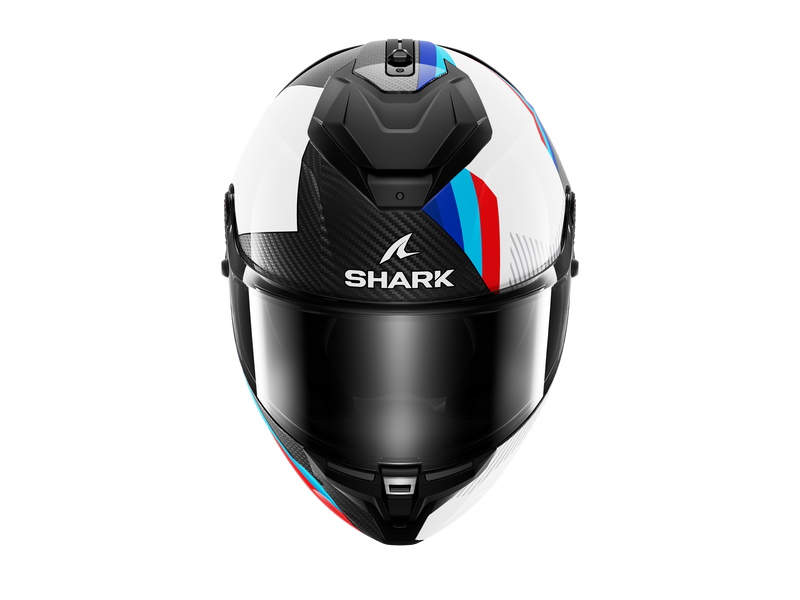 SHARK SPARTAN GT PRO DOKHTA CARBON Carbon White Blue