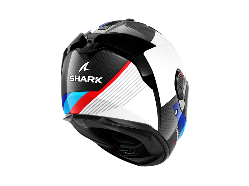 SHARK SPARTAN GT PRO DOKHTA CARBON Carbon White Blue