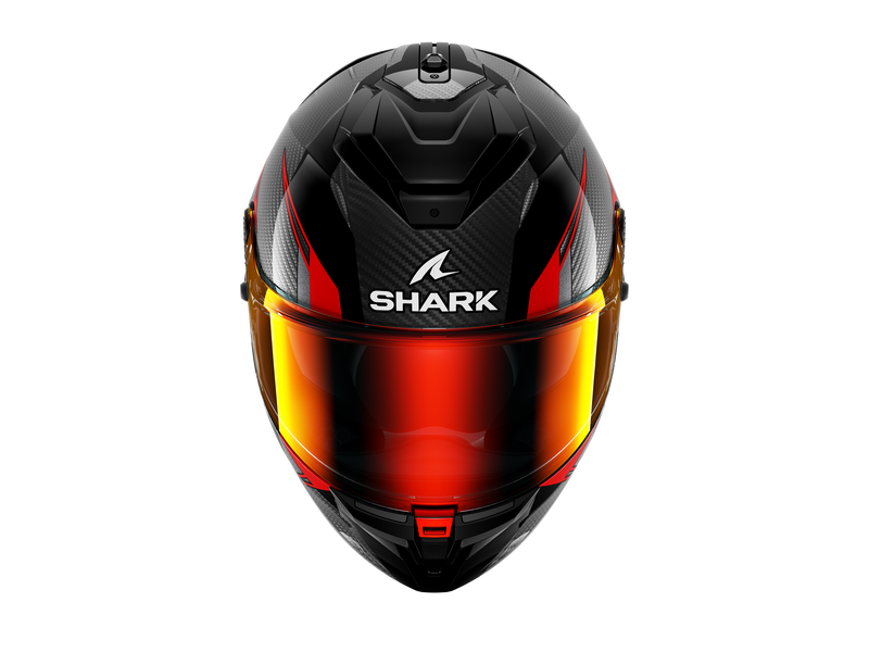 SHARK SPARTAN GT PRO KULTRAM CARBON Carbon Black Red