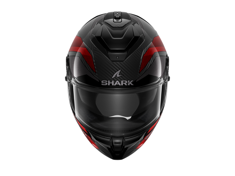 SHARK SPARTAN GT PRO RITMO CARBON Carbon Red Chrom