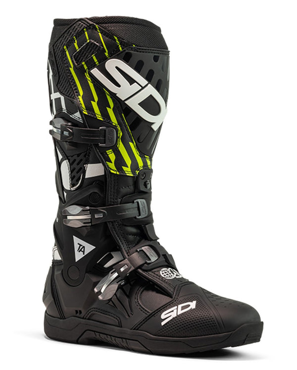 Sidi Crossair X The Arsenale Motorlaarzen Zwart Neon – Motocross & Enduro Boots