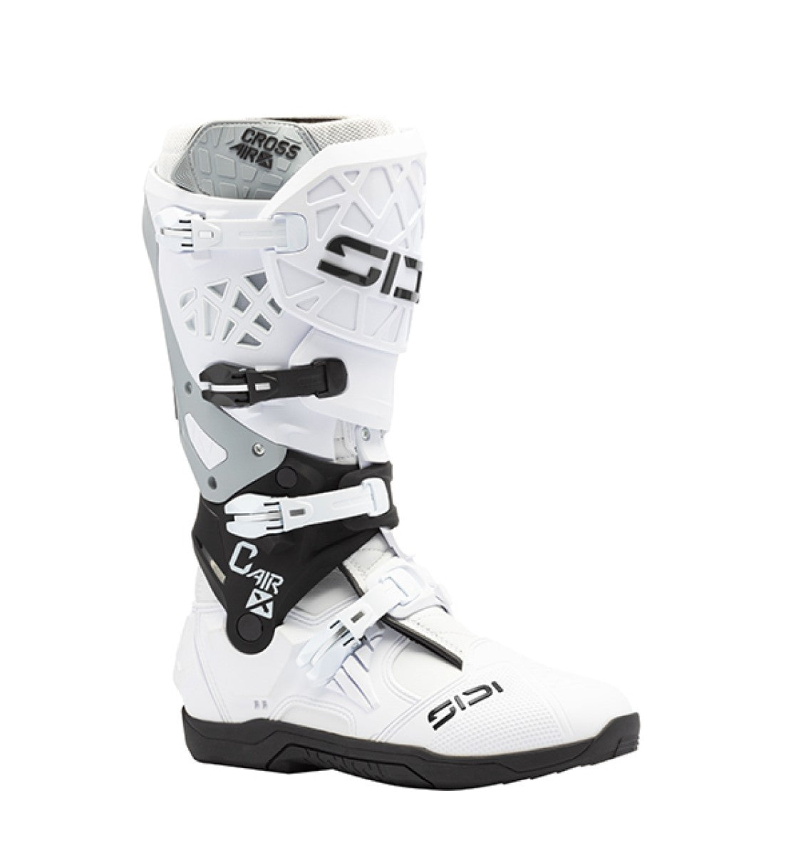 Sidi Crossair X Motorcycle Boots White Black – Motocross & Enduro Boots