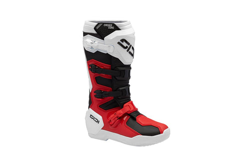 Sidi Crosscore Motorcycle Boots Red Black White – Motocross & Enduro Boots