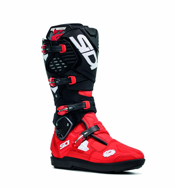 Sidi Crossfire 3 SRS Motorlaarzen Rood Zwart – Motocross & Enduro Boots
