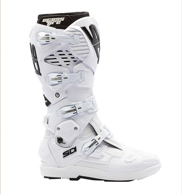 Sidi Crossfire 3 SRS Motorlaarzen Wit Zwart – Motocross & Enduro Boots