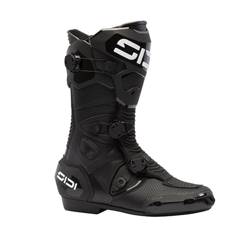 Sidi Mag-2 Air Motorcycle Boots Black – Ventilated High Performance Race Boots