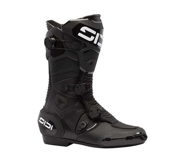 Sidi Mag-2 Air Motorcycle Boots Black – Ventilated High Performance Race Boots
