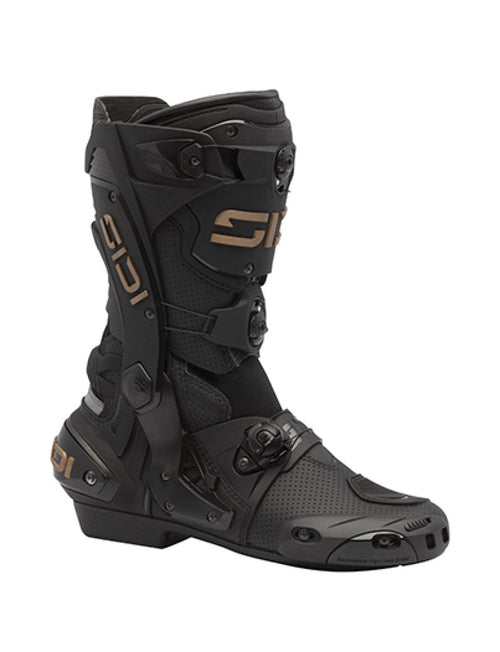 Sidi Rex Air Motorlaarzen Zwart Bronze – Geventileerde High Performance Race Boots