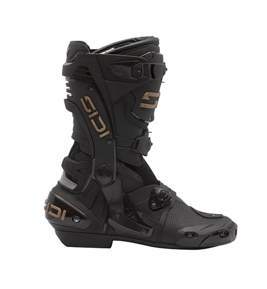 Sidi Rex Air Motorlaarzen Zwart Bronze – Geventileerde High Performance Race Boots