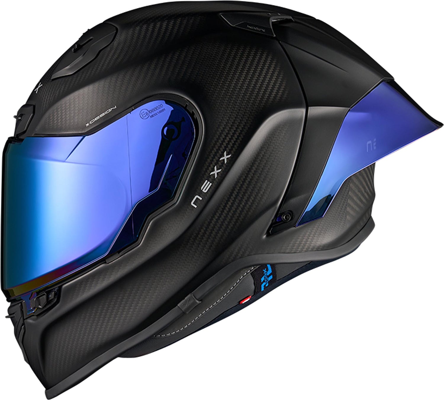 Nexx X R3R Zero Pro Carbon Blauw Matt
