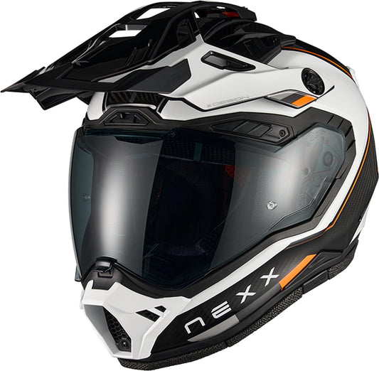 Nexx X Rally Raid Wit-Oranje