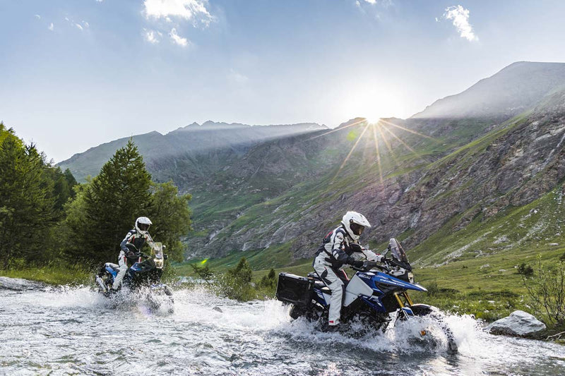 Motorcycling in the mountains
