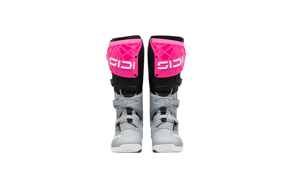 Sidi Crossair X Crosslaarzen Grijs-Roze Fluo
