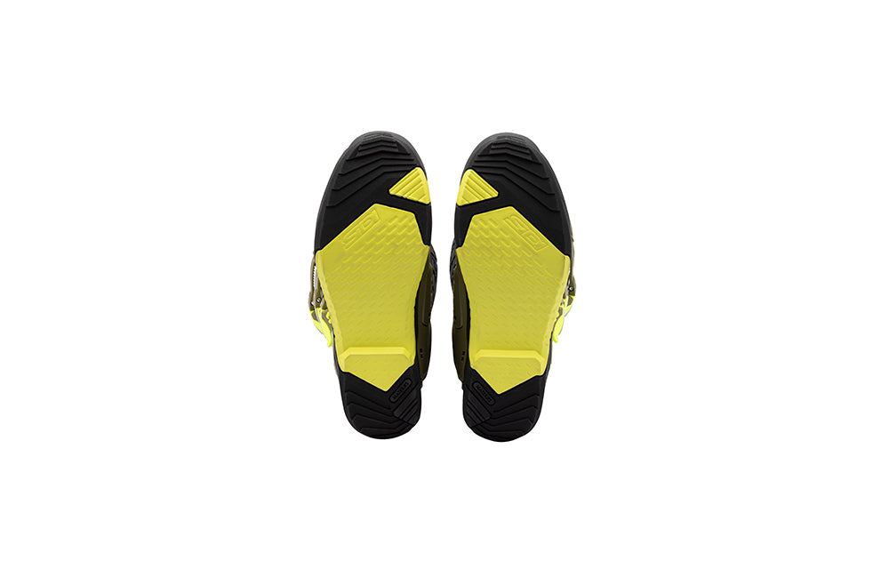 Sidi Crossair X Crosslaarzen Olive Groen-Geel Fluo
