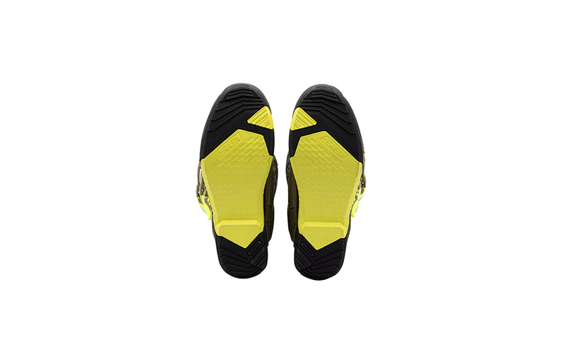 Sidi Crossair X Crosslaarzen Olive Groen-Geel Fluo