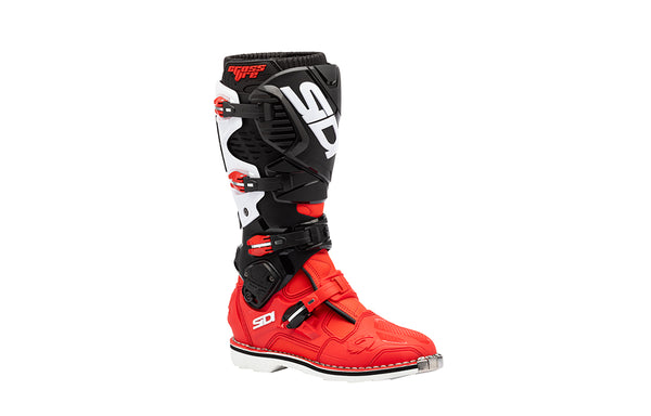 Sidi Crossfire 3 Crosslaarzen Rood-Zwart-Wit