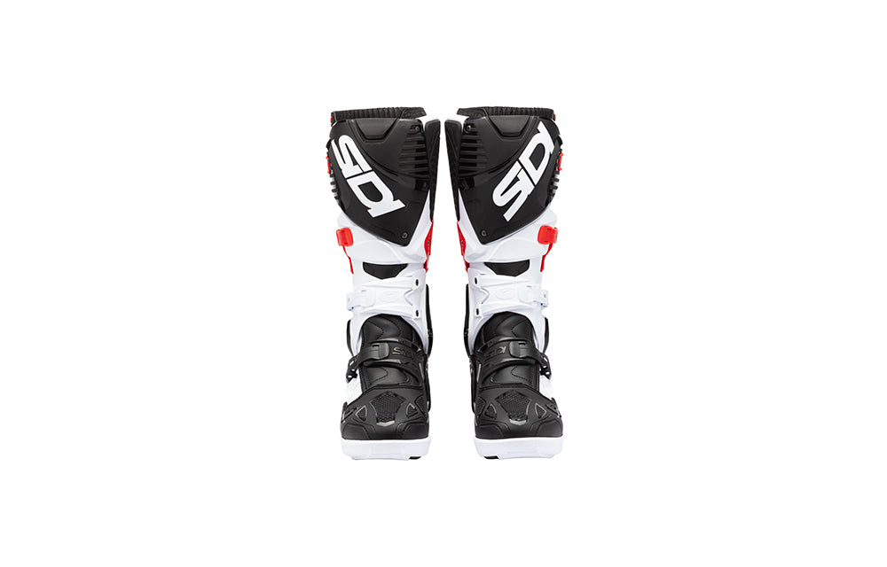 Sidi Crossfire 3 SRS Crosslaarzen Wit-Zwart-Rood