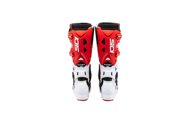 Sidi Crossfire 3 SRS Crosslaarzen Wit-Zwart-Rood