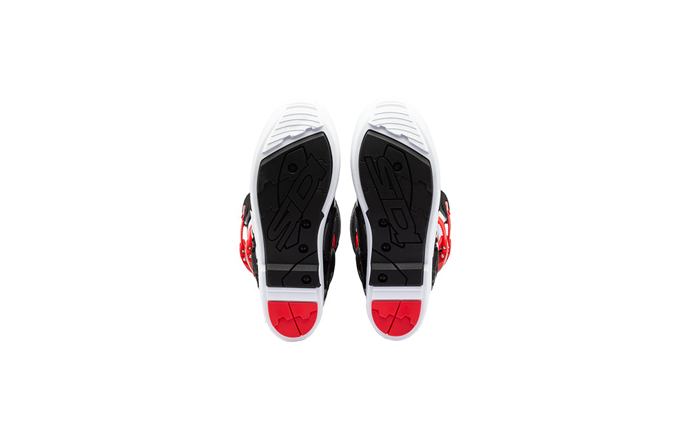 Sidi Crossfire 3 SRS Crosslaarzen Wit-Zwart-Rood