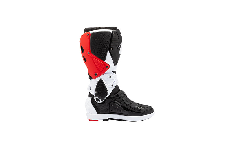 Sidi Crossfire 3 SRS Crosslaarzen Wit-Zwart-Rood