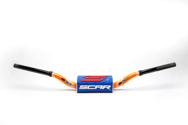 Scar O² Stuur Ø28,6 mm Yamaha YZ/YZF Stuur oranje, Stuur blauw