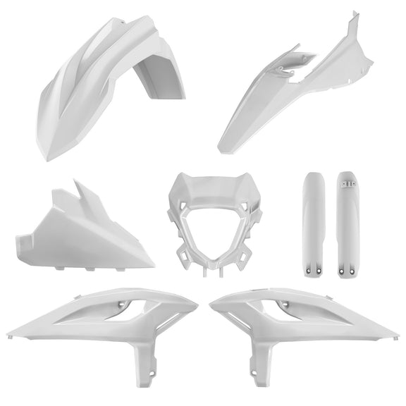 Polisport Plasticset Wit BETA RR125 2T/RR200 2025