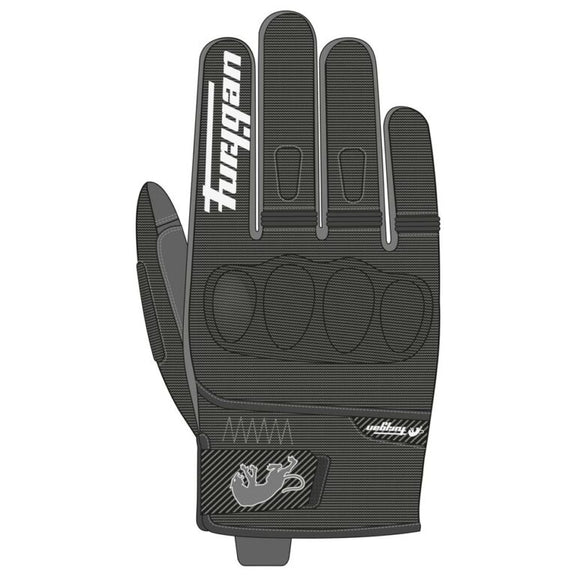 Furygan Jet Lady D3O EVO motorhandschoenen dames Zwart-Wit, productfoto 2